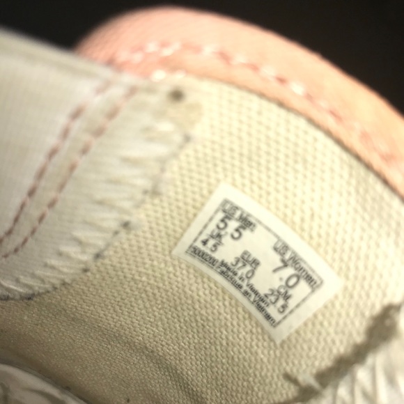 Salmon Slip-on vans Size 7 Women’s - Picture 5 of 5